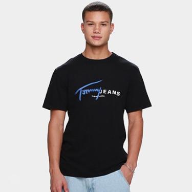 Imagem de Camiseta Tommy Jeans Singtr Dna Masculina-Masculino