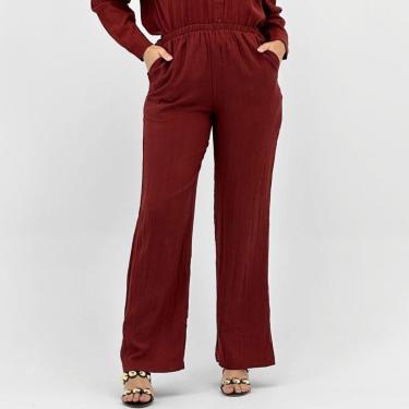 Imagem de Calça Malwee Reta Tecido Feminina-Feminino