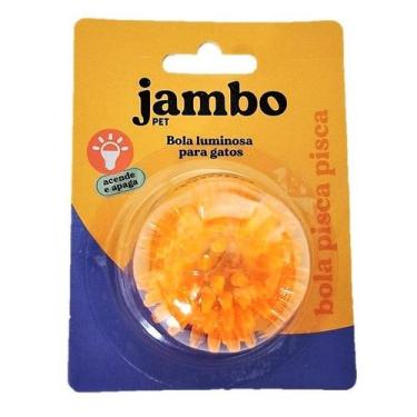 Imagem de Brinquedo Bolinha Acende Luz Espinho Mini Cão Pequeno Porte - Jambo, L