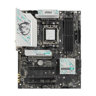 Imagem de Placa Mãe MSI B850 GAMING PLUS WIFI, AMD, Socket AM5, ATX, DDR5 UDIMM, Wi-Fi 7, Preto - B850GPW-Unissex