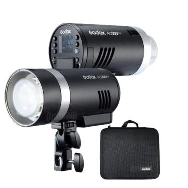 Imagem de Flash Mini Tocha Godox Ad300pro Com Bateria Rádio Embutido Ideal Para 