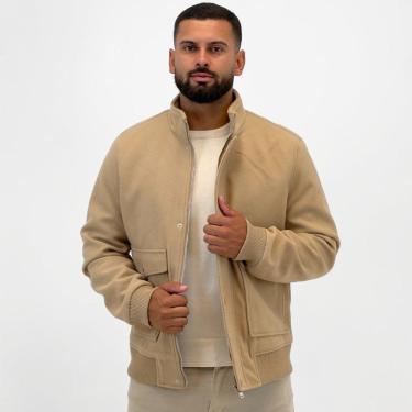 Imagem de Casaco Broken Rules em Tecido Gola Alta Masculino-Masculino