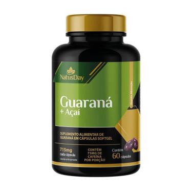 Imagem de Guaraná Açaí 60 Cápsulas Natusday-Unissex