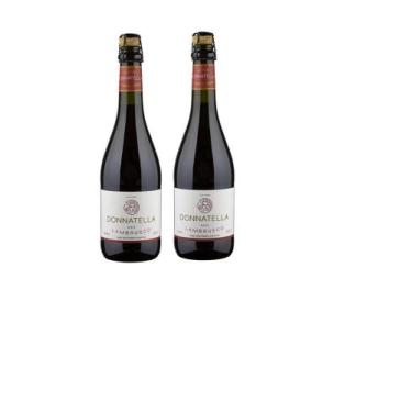 Imagem de Kit Vinho Donnatella Frisante Lambrusco Suave Fino 660ml 2 uni