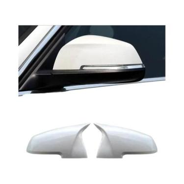 Imagem de Capa Branca Para Espelho Retrovisor Lateral Para BMW Séries 1 2 3 4 X 