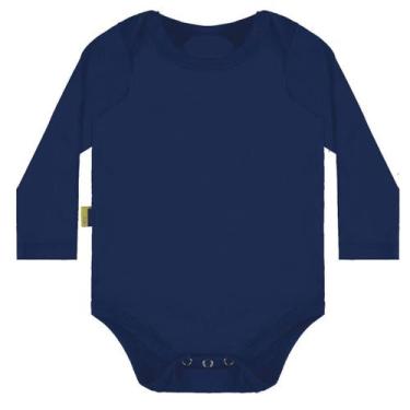 Imagem de Roupa De Banho Infantil Bebe Protetor Solar Uv 50 Liso - LIST, P, Azul