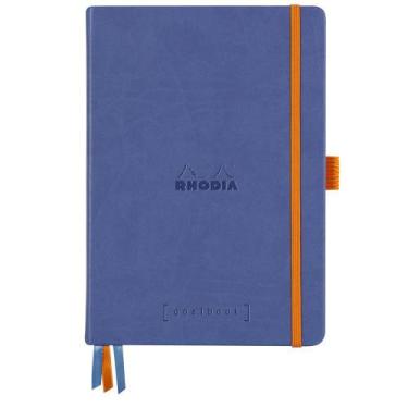 Imagem de Caderno Pontilhado Goalbook Rhodia A5 120 Folhas Sapphire
