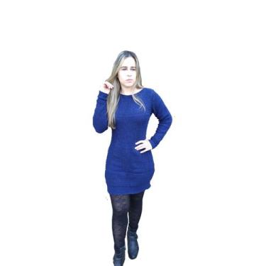 Imagem de Vestido Mousse Invernp - New Gloss, Azul