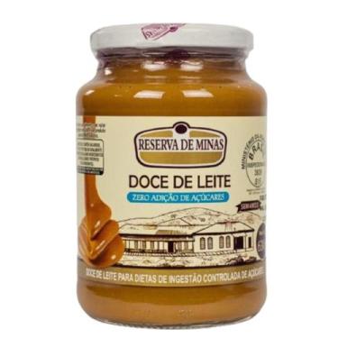 Imagem de Doce De Leite Diet 630g - Zero Adicão De Açucar - Reserva De Minas