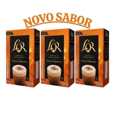Imagem de Kit Cappuccino Lor Sachê 24 Und Canela E Especiarias