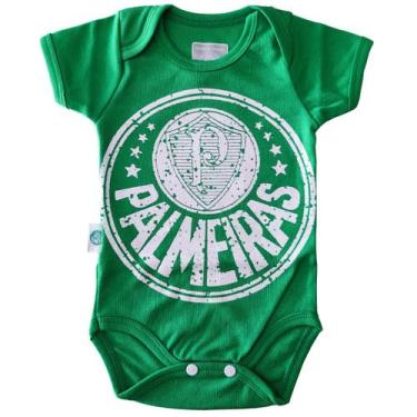 Imagem de Body Palmeiras Símbolo Bebê Oficial - Revedor, P, Verde