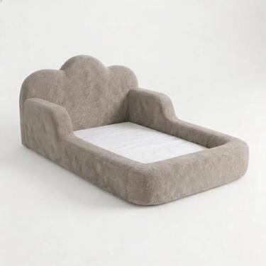 Imagem de Cama Montessori Infantil Sonhos One Casal - Inflow Sofá, Cinza