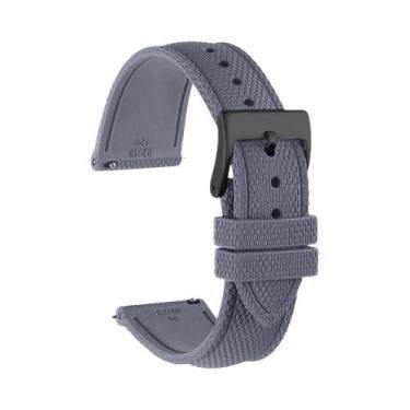 Imagem de Pulseira De Relógio À Prova d'Água De Liberação Rápida Em Tecido De Lo
