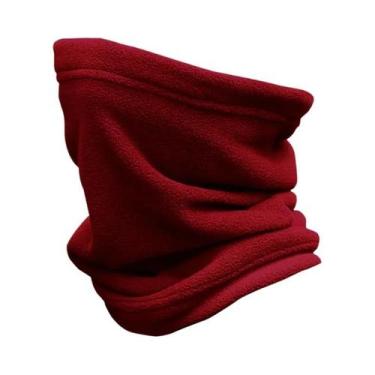 Imagem de Cachecol Tubular Unissex Para Inverno, Protetor De Pescoço À Prova De 