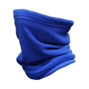 Imagem de Cachecol Tubular Unissex Para Inverno, Protetor De Pescoço À Prova De 