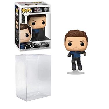 Imagem de Winter Soldier Pop #701 Pop TV: The Falcon and The Winter Soldier Vinyl Figure (Bundled with EcoTek Protector to Protect Display Box)