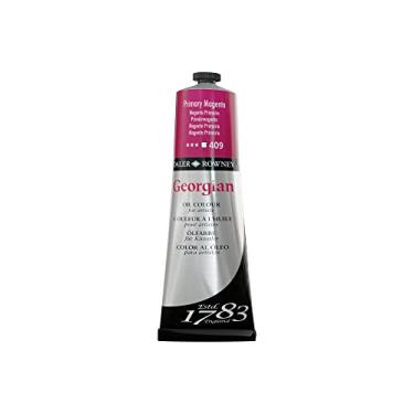 Imagem de Daler Rowney Tinta a óleo georgiana primária magenta tubo de 225 ml - tintas artísticas para papel lona e mais - Suprimentos de pintura a óleo para artistas e estudantes - Pintura a óleo artística para qualquer conjunto de habilidades