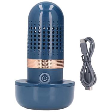 Imagem de Máquina de lavar de frutas e legumes, máquina de limpeza de vegetais à prova d'água IPX7, purificador de alimentos sem fio USB em forma de cápsula portátil para frutas, arroz, talheres, legumes