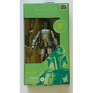 Imagem de NECA Star Wars The Black Series Boba Fett (Carbonized Graphite) 6-inch Action Figure