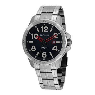 Imagem de Relógio Seculus Masculino Prata 44070G0SVNA1