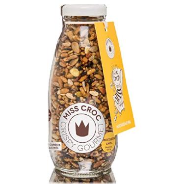Imagem de Kit 3X: Granola Crispy Mostarda e Mel Garrafa Miss Croc 120g