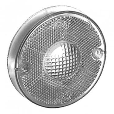 Imagem de Lente Cristal Lanterna Gf127 Lateral compativel ran don Com Retrorrefletivo