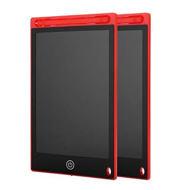 Imagem de Cosiki Bloco de escrita infantil Summer Surprise leve para carregar materiais LCD EntertaiKids escritório (vermelho)