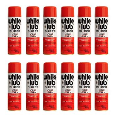 Imagem de Kit 12 White Lub Super Desengripante e Lubrificante Orbi Química