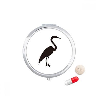 Imagem de Porta-comprimidos, porta-comprimidos, porta-comprimidos, cinzas, preto, porta-remédios