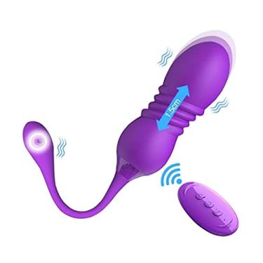 Imagem de Vibrador de Controle Remoto Sem Fio Ovo Bolas Ponto G Clitóris Massageador Erótico Zatla Shop