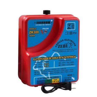 Imagem de Eletrificador Rural 300Km Voltimetro Embutido Zebu 220V