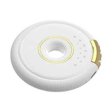 Imagem de Bluetooth travesseiro alto-falante máqui de ruído branco rádio leve bassboom bolso boombox alto-falante portátil sem fio para travessas laterais, BRANCO