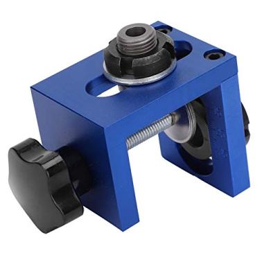 Imagem de Kit de gabarito de cavilha para carpintaria, 64 peças, guia de perfuração de furo de cavilha de madeira, ferramenta de posicionamento de perfuração para carpintaria