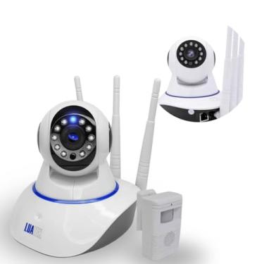 Imagem de Câmera Segurança Sem Fio Onvif 1080p + Sensor Com Alarme