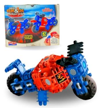Imagem de Clic & Lig Motorcycle Para Montar - Plasbrink