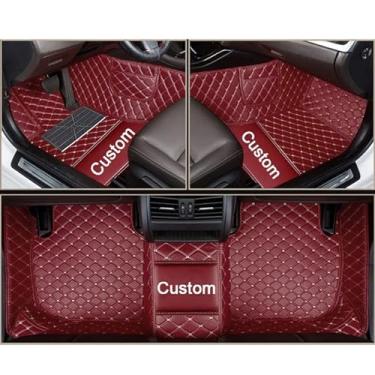 Imagem de Tapetes de carro personalizados compatíveis com Audi, revestimentos automotivos de couro à prova d'água, cobertura total, proteção para todos os climas, tapete antiderrapante, modelos de carros