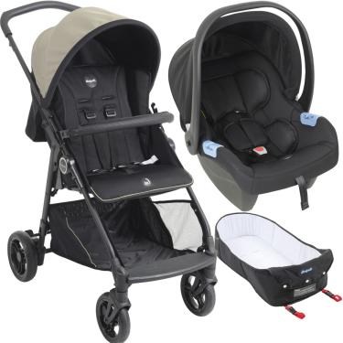 Imagem de Carrinho de Bebe Moises com Bebe Conforto Burigotto Lui Sand