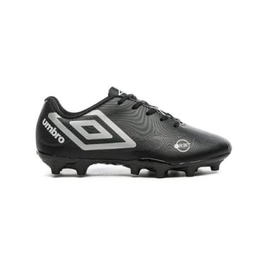 Imagem de Chuteira Campo Umbro Orbit Jr Preto/cinza/branco U07fb00180-182-35