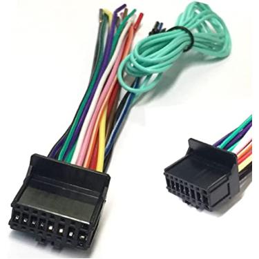 Imagem de ASC plugue para alto-falante de carro estéreo para Pioneer / Premier Aftermarket DVD Nav Radio CDP1435, CDP1063, CDP1307, CDP1095, CDP1137 AVH-X8500BHS, X5500, X4500, X3500, X2500, X15000, X1 + mais