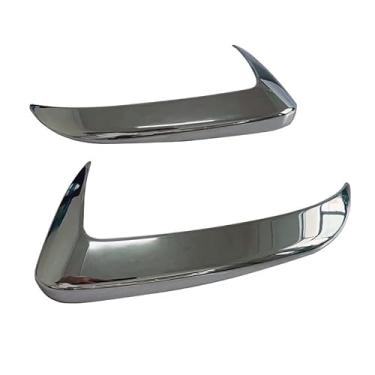 Imagem de GZBFTDH Tira de acabamento espelho retrovisor de carro para acessórios Toyota bZ4X, acessórios de painel cromado, protetor tira de acabamento espelhado, peças externas automotivas estilo de decoração
