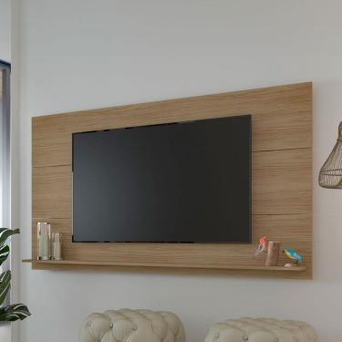 Imagem de Painel para TV Até 60 Polegadas Slim Carvalho C/ Suporte para TV - Artely