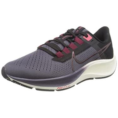 Imagem de Nike WMNS Nike Air Zoom Pegasus 38 Tênis feminino, Cave Purple Mtlc Mogno Preto Dk Beetroot Archaeo Rosa Summit Branco, 36