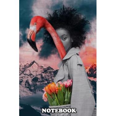 Imagem de Notebook: Digital Collage By Alina Akhmatova This Is My Vision A , Journal for Writing, College Ruled Size 6" x 9", 110 Pages