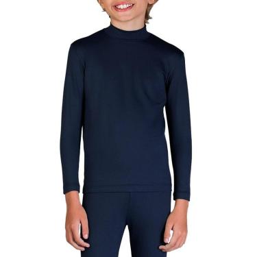 Imagem de Blusa Térmica Infantil Upman ML Preta - 346RF-Unissex