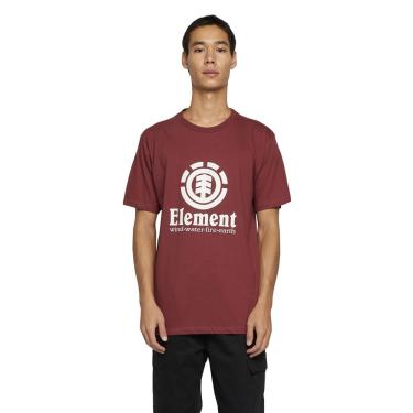 Imagem de Camiseta element vertical color - vinho