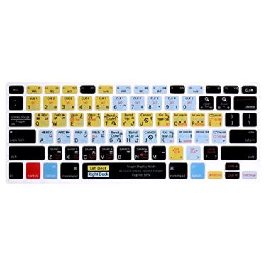 Imagem de HRH Capa de silicone para teclado de atalho coreano para MacBook Air 13, Pro 13/15/17 (com ou sem tela retina, versão 2015 ou mais antiga), para iMac protetor de teclado antigo dos EUA - Serato