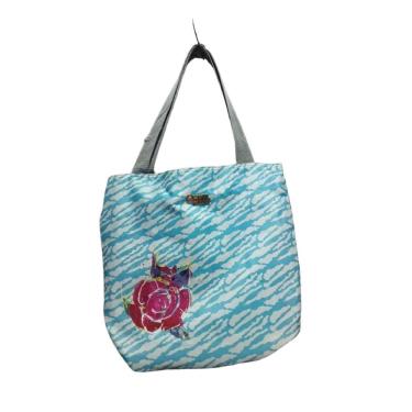 Imagem de Bolsa Shopping Tote Básica 51048 Mari Moon Animal Print Azul DMW