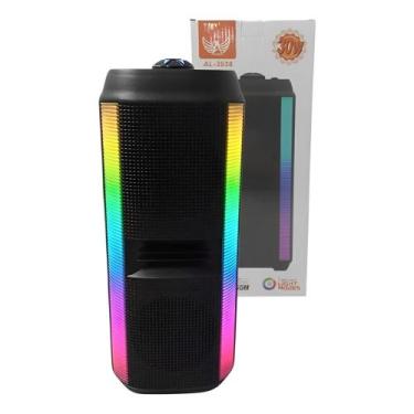Imagem de Caixa de Som Bluetooth Potente 30W Com Led - Entrada para Microfone,  
