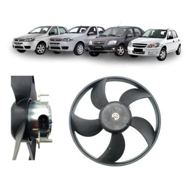 Imagem de Ventoinha Radiador Palio Weekend C/ Ar 2001-2012 - 46815898 - Brilhant