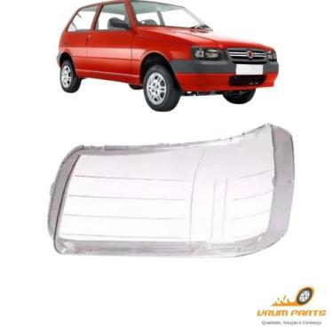 Imagem de Lente Farol Uno Fiorino 2004 2005 2006 2007 08 2009 2010 LADO ESQUERDO